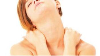 Blood pressure moistening in cervical osteochondrosis